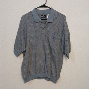 Puritan Textured Gray Polo Shirt